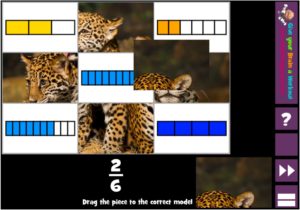 Puzzle pic fractions