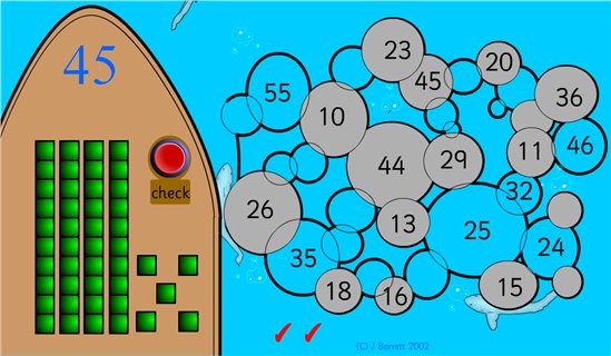 Shark numbers  ICT Games  Maths Zone Cool Learning Games