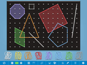 Geoboard - Math Learning Center - Maths Zone Cool Learning Games