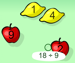 Fruit Splat Division Sheppard Software Maths Zone Cool Learning Games