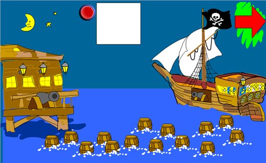 Pirate Numbers - ICT Games - Maths Zone Cool Learning Games